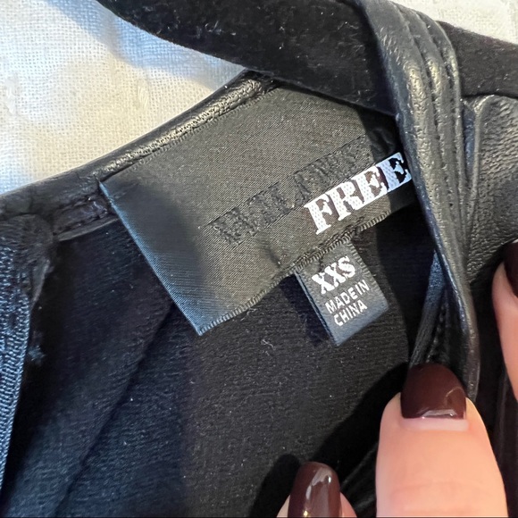 Wilfred Free Vegan Leather XXS dress - Picture 3 of 4